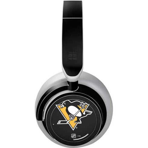 NHL Pittsburgh Penguins Solid Background Surface Headphones Skin